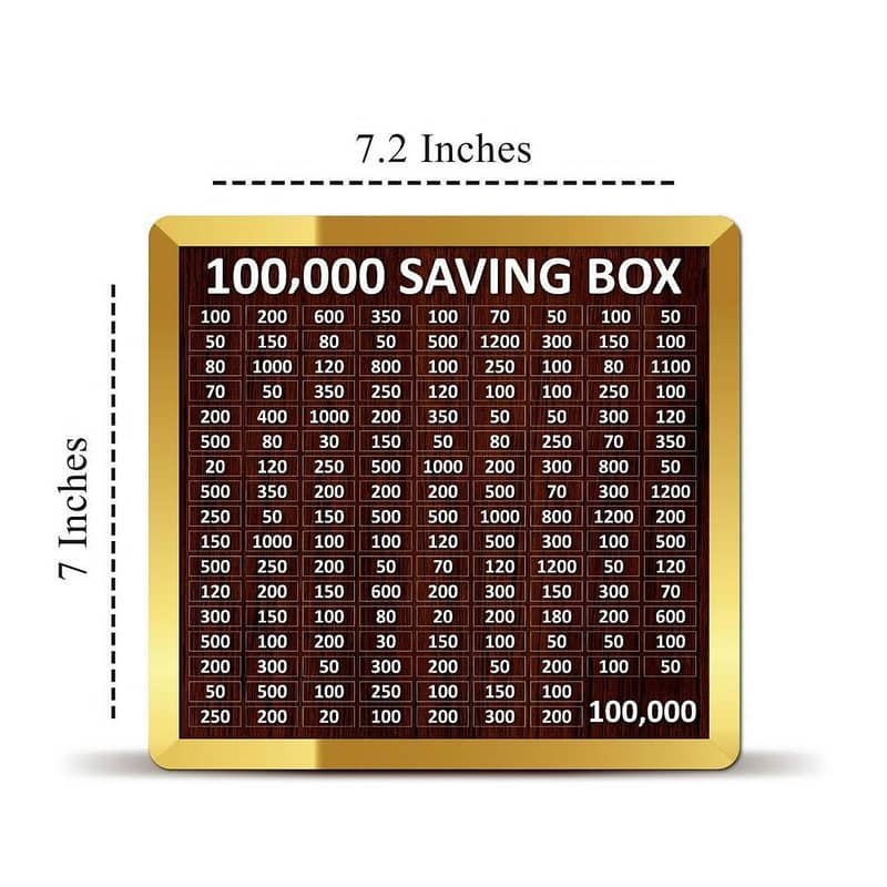 100,000 saving box 2