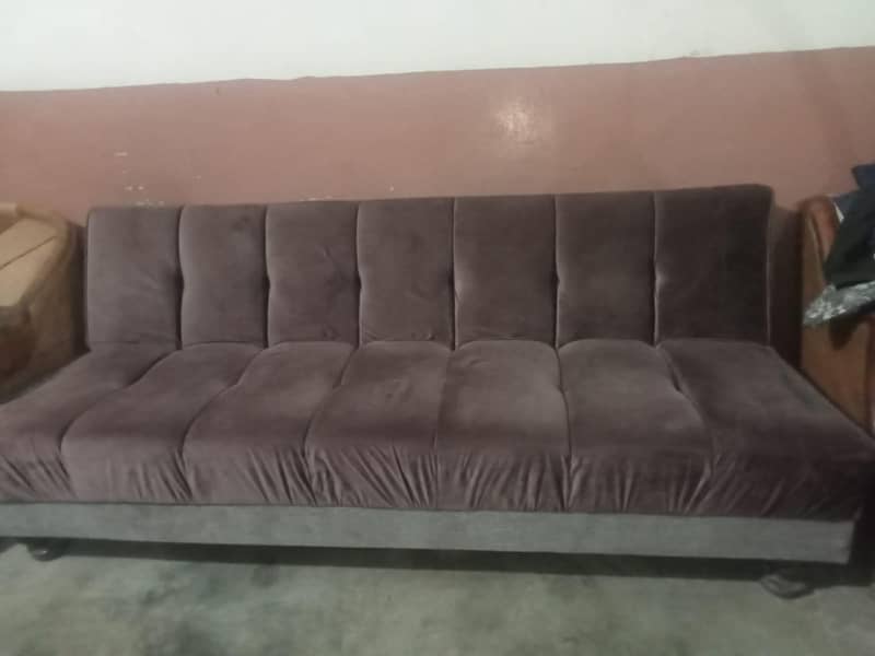 folding sofa / sofa cum bed 2