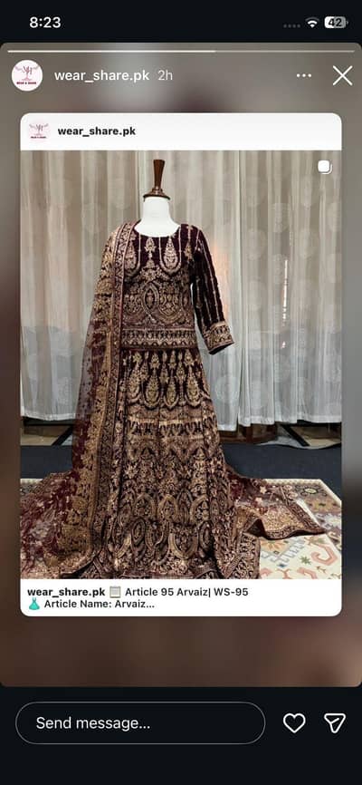 velvet leganga for Bridal