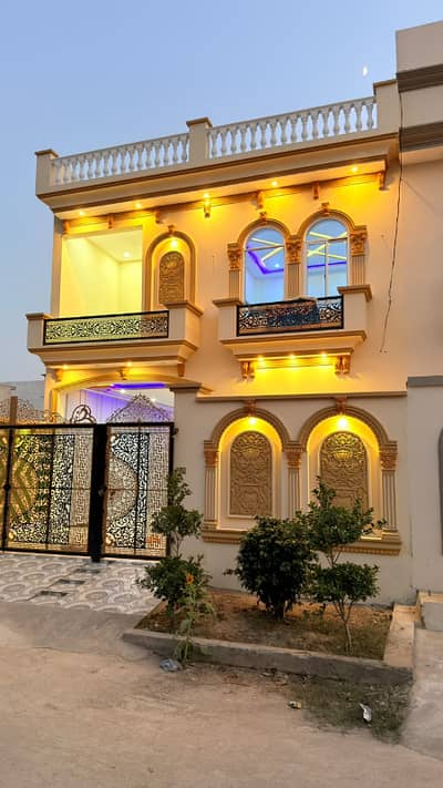 7 Marla luxury double story house for sale in Rahim yar khan