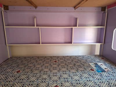 Bunk bed with mattress and Dressing