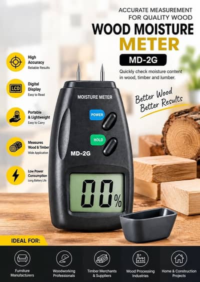 MD-2G Digital Wood Moisture Meter In Pakistan