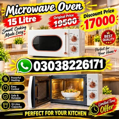 Microwave Oven 15 Litre
