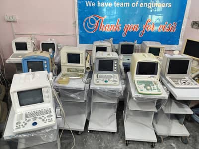New/used Chinese / Refurb Japanese grayscale & color doppler machines