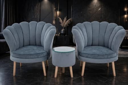 cofee chair with table