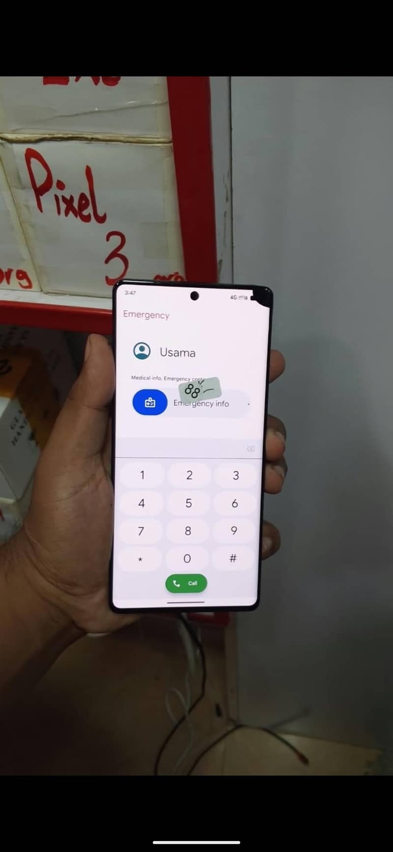 Google pixel 7 Pro ( Panel doted, clear) 7