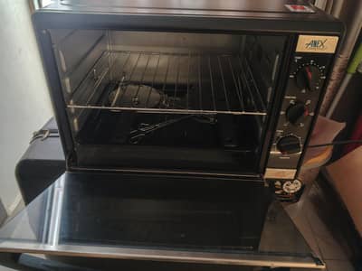 ANEX Electric Oven Toaster with Grill & Timer