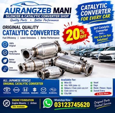 Original Catalytic Converter for Japanese Cars