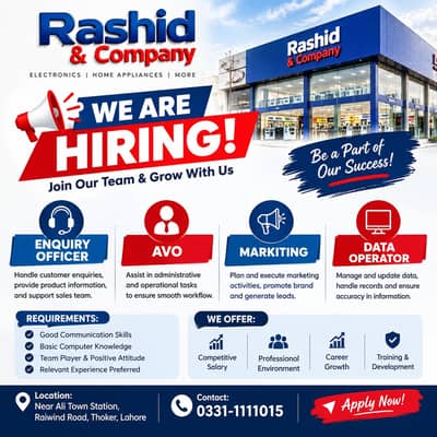 Data Entry Operator Cashier