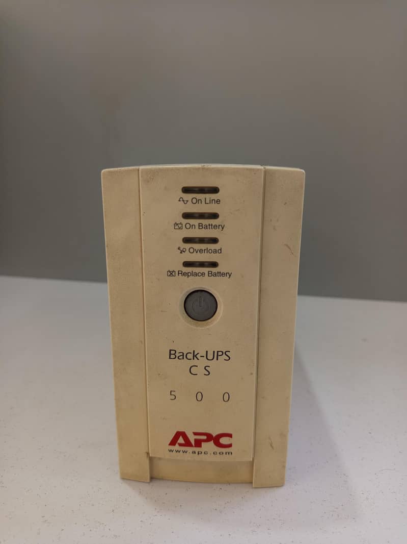 APC Back-UPS CS 500VA 0