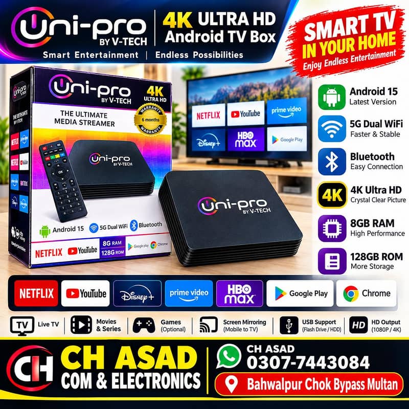 Android Box 8GB 128GB 0