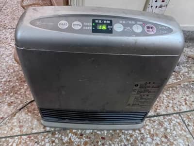 Electric & Gas Dual Heater Made in Japan