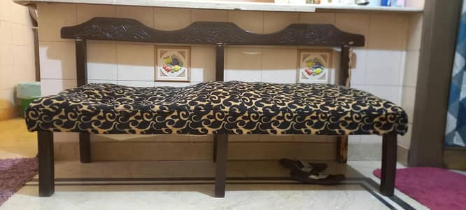 Wooden Bench / Deewan for Sale