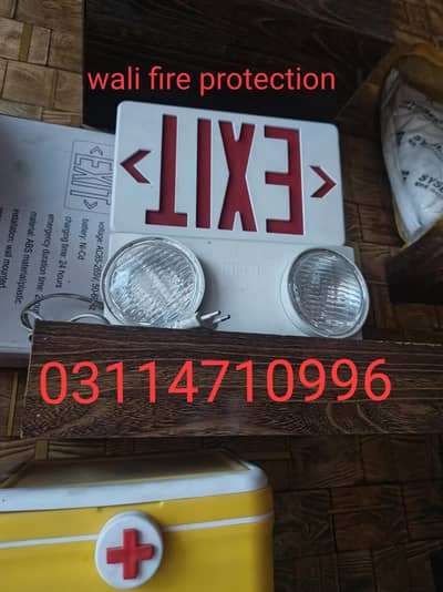 fire safety emergency display and all types lights available