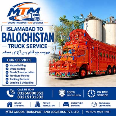 Movers and packers/Goods Transport/Loding unloading/container service