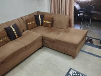 6 seater l shape sofa set for sale