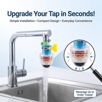 Water faucet filter
