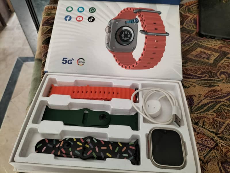 Android watch TK8 plus dual camera 5g 2