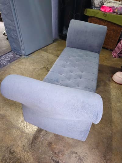 Modern Grey Dewan Sofa - 10/10 Condition (Unused)