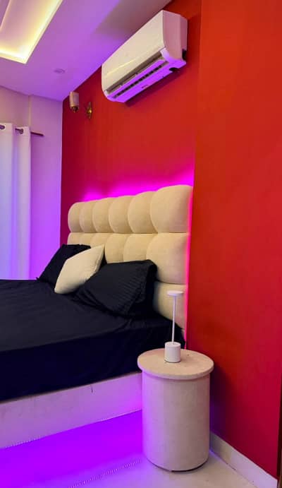 Daily Basis Apartment & Rooms Per day Perweek Short stay Available in E-11 Islamabad