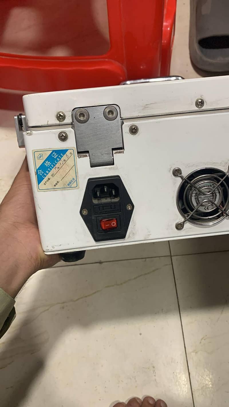 Lamination & Buble remover machine 1