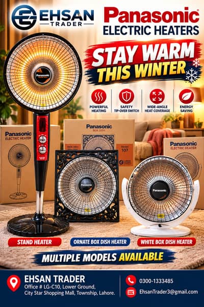 STAY WARM THIS WINTER WITH PANASONIC