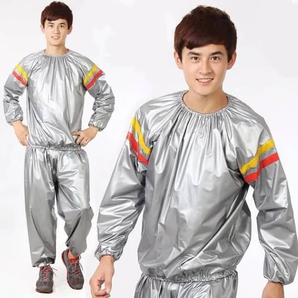 T  Unisex Heavy Duty Fitness Exercise Gym Sauna Sweat Suit