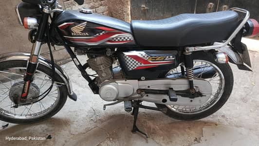Honda CG 125 model 2024 advance Hyderabad num