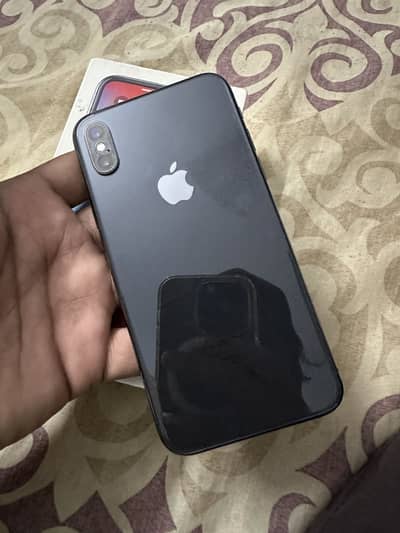 iPhone X 64 gb with box PTA approved