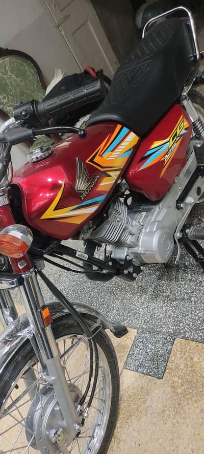 cg 125 like zero meter islambad registered