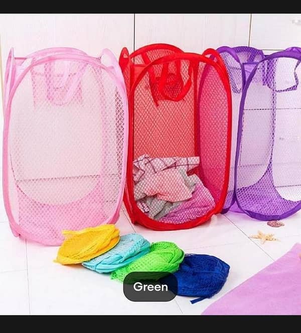 T  Foldable laundry basket large size