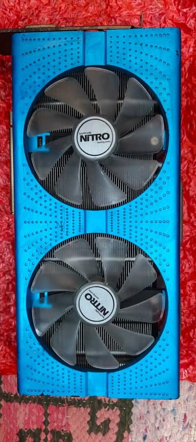 AMD RX-590 NITRO OC Graphics Card 8GB GDDR5-256bit