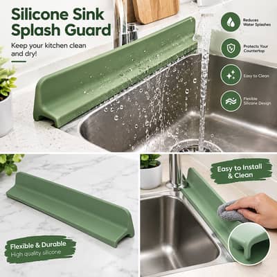 Silicone Sink Splash Guard