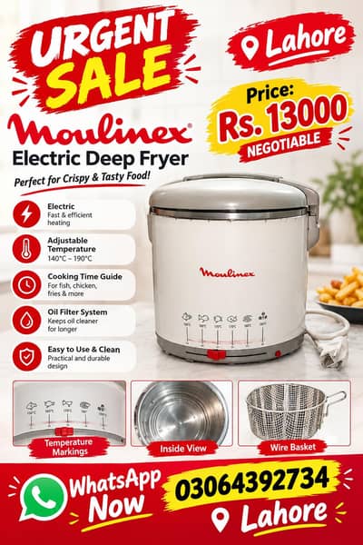 Elecctric Deep fryer