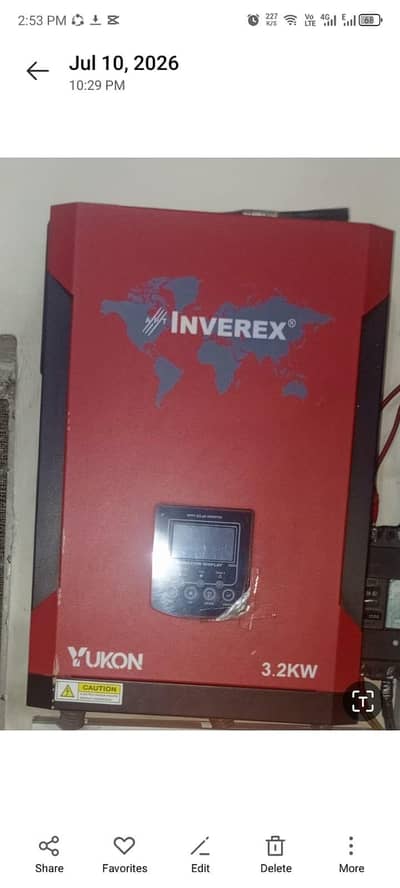 solar inverter or batteries