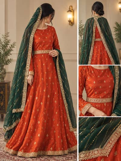 Mehndi dress