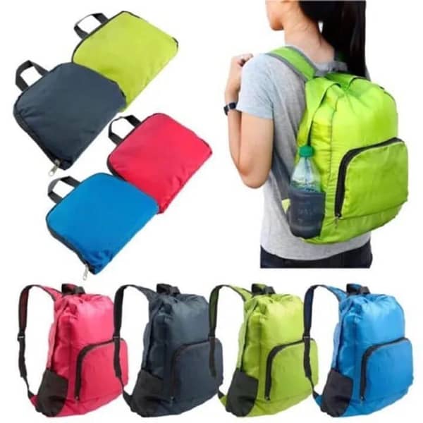 T  Foldable Lightweight Travel Backpack for Men and Women Large Capacity Storage Bag for Outdoor Sports and School Going Children