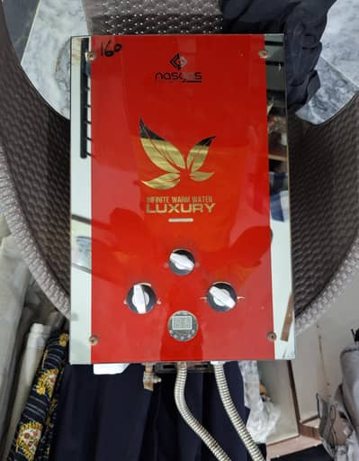 Nasgas Instant Geyser Red Color