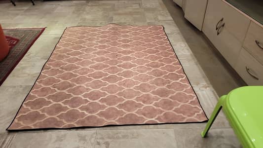Rizaries rug tea pink color