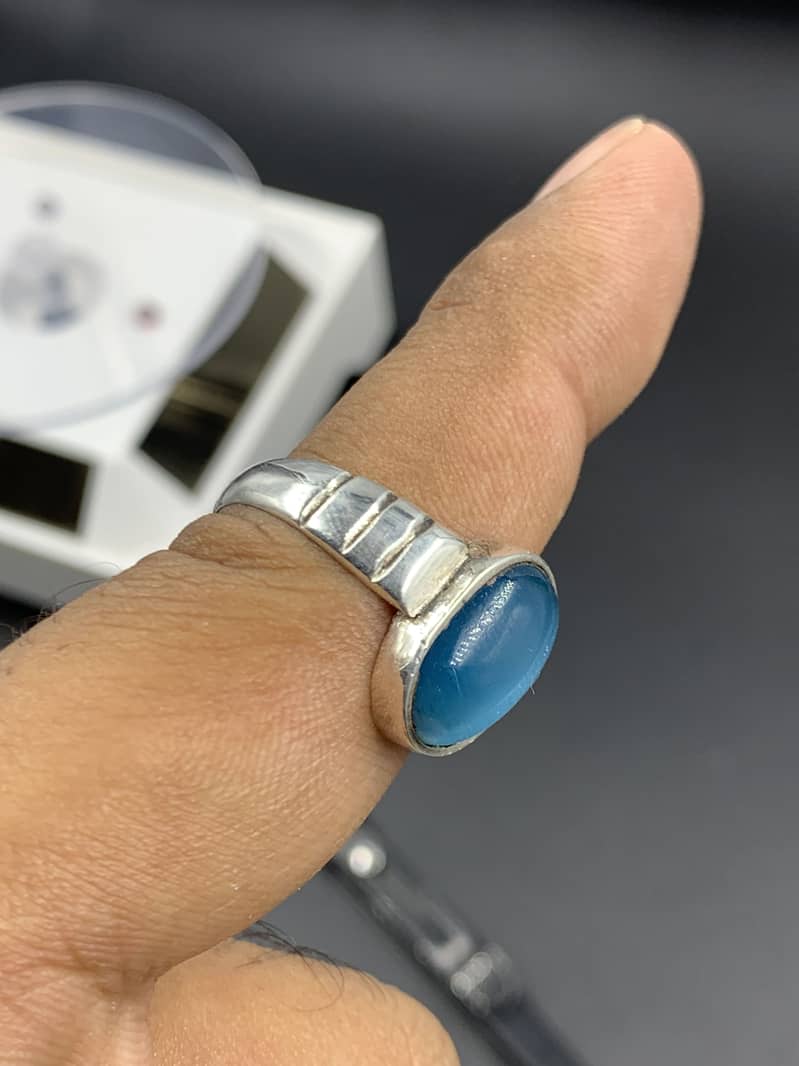 Beautiful silver ring 6