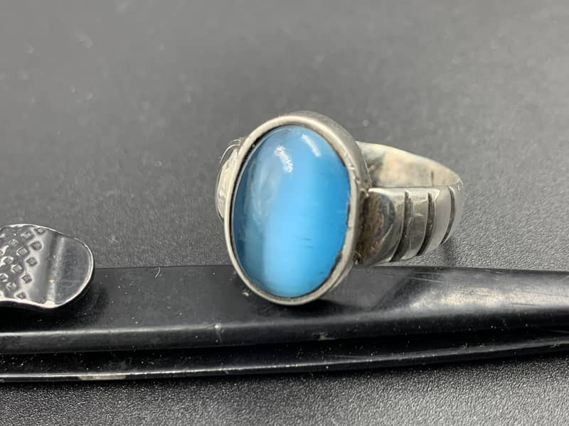 Beautiful silver ring 8