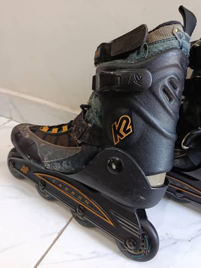 K-2 Roller Skate Shoes,  available for sale. contact # 03024600452