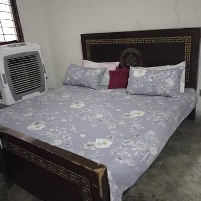 King size double bed for sale elegant design with mattress