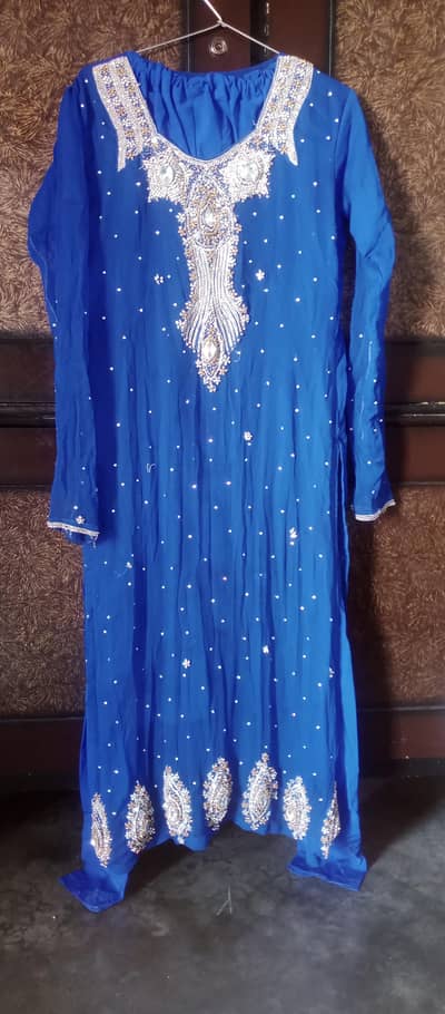 2 piece embroidery dress for sale
