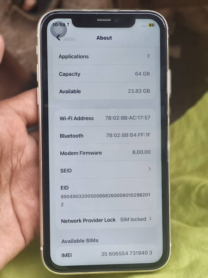 Apple iPhone 11 8