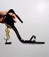 YSL heel heel sandle 6-7 number