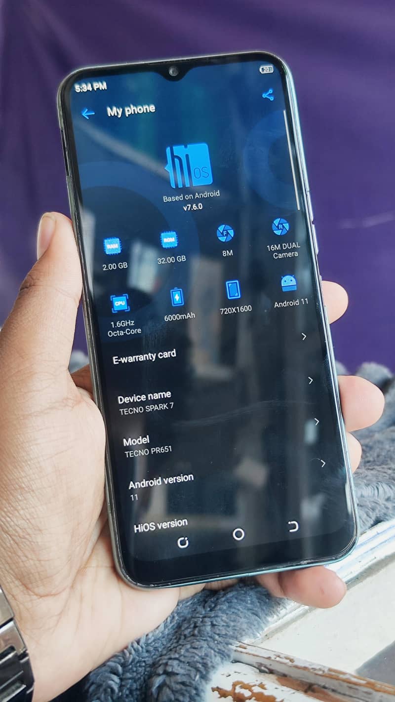 Tecno spark 7 4