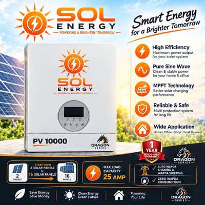 PV 9000 | PV 10000 Without Battery Solar Inverter