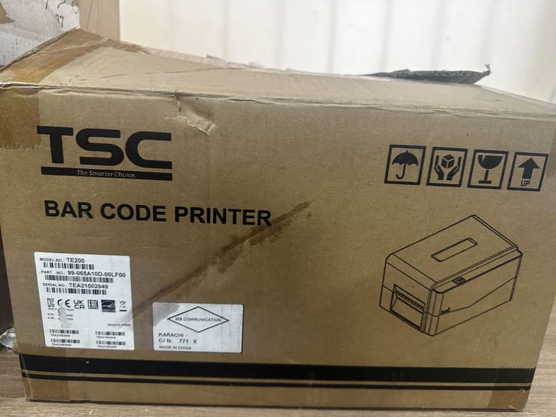 TSC TE200 Barcode Label Printer – Excellent Condition 2