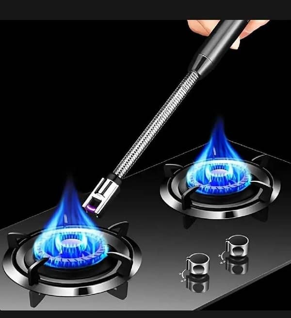 T   Rechargeabless Electric USB Lighter Stove Lighter Long Neck Led in Best Quality
